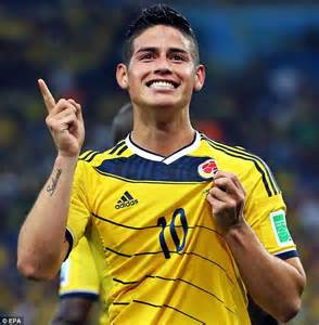 how many goals does james rodriguez have